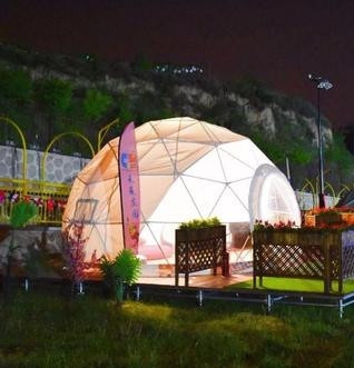 梧州河南球形帐篷-室外浪漫乐园